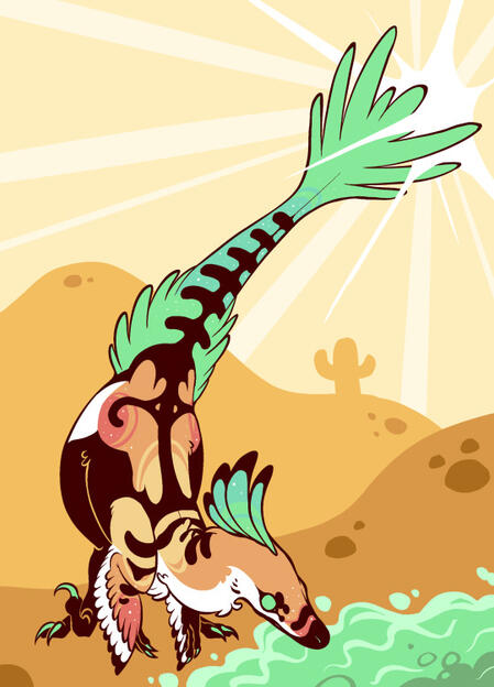 flat coloring digital