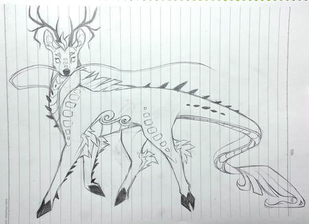 sketch traditional, pencil