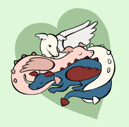 flat coloring digital
